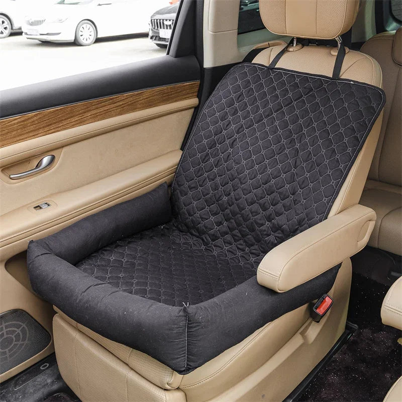 TravelComfy™ Waterproof Dog Car Bed