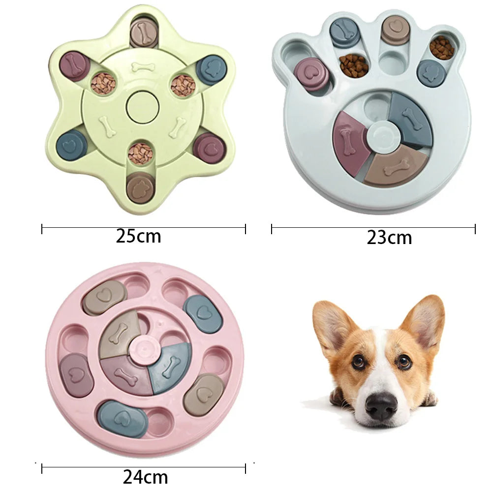 BrainBuster™ Interactive Dog Puzzle Toy – Slow Feeder & Mental Stimulation