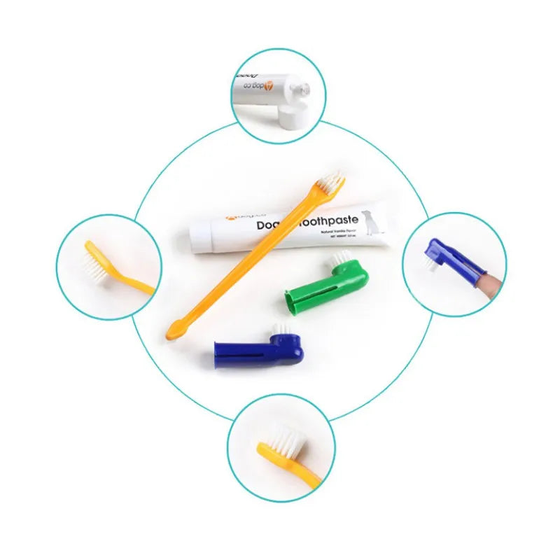 2-in-1 Pet Toothbrush – Easy Dental Care for Dogs & Cats! - 25% OFF 🔥