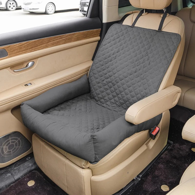TravelComfy™ Waterproof Dog Car Bed