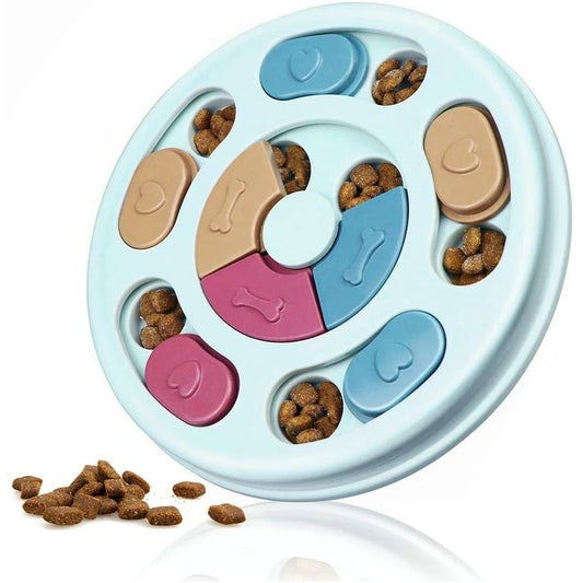 BrainBuster™ Interactive Dog Puzzle Toy – Slow Feeder & Mental Stimulation