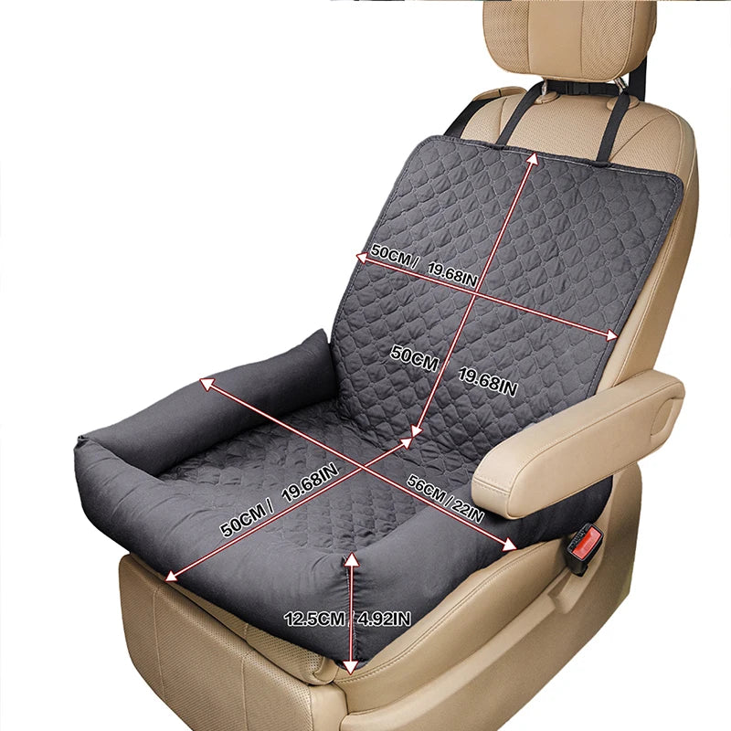 TravelComfy™ Waterproof Dog Car Bed