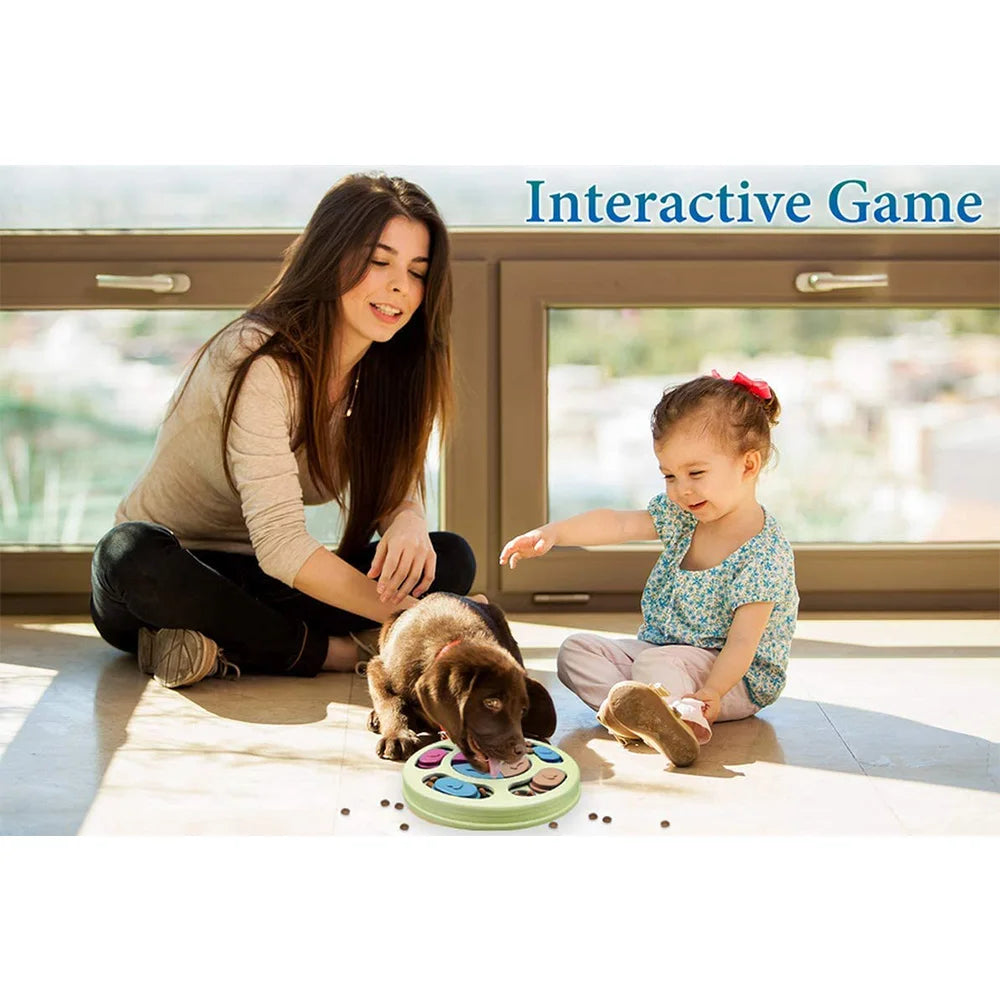 BrainBuster™ Interactive Dog Puzzle Toy – Slow Feeder & Mental Stimulation