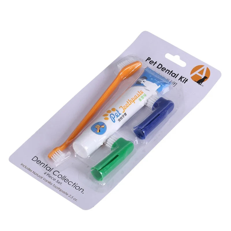 2-in-1 Pet Toothbrush – Easy Dental Care for Dogs & Cats! - 25% OFF 🔥